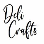 Logo Deli Crafts schwarz weiß